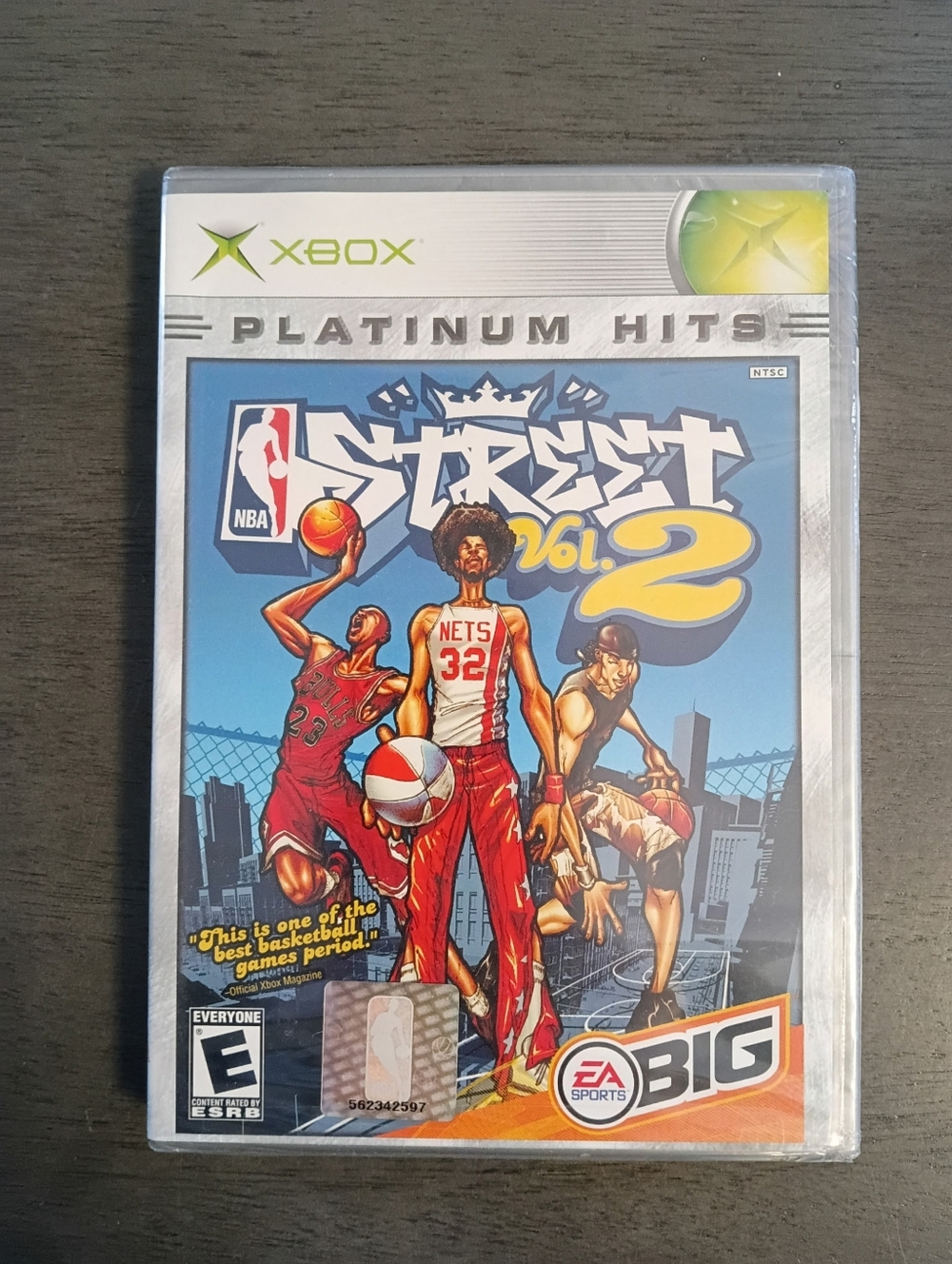 2004 NBA Street Vol. 2 Platnuim Hits Xbox New Factory Sealed